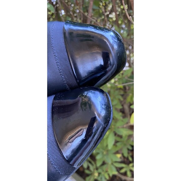 Clarks Collection Juliet Monte  Size 8 Black Leather Ballet Flat Shoes Flats - Picture 11 of 12